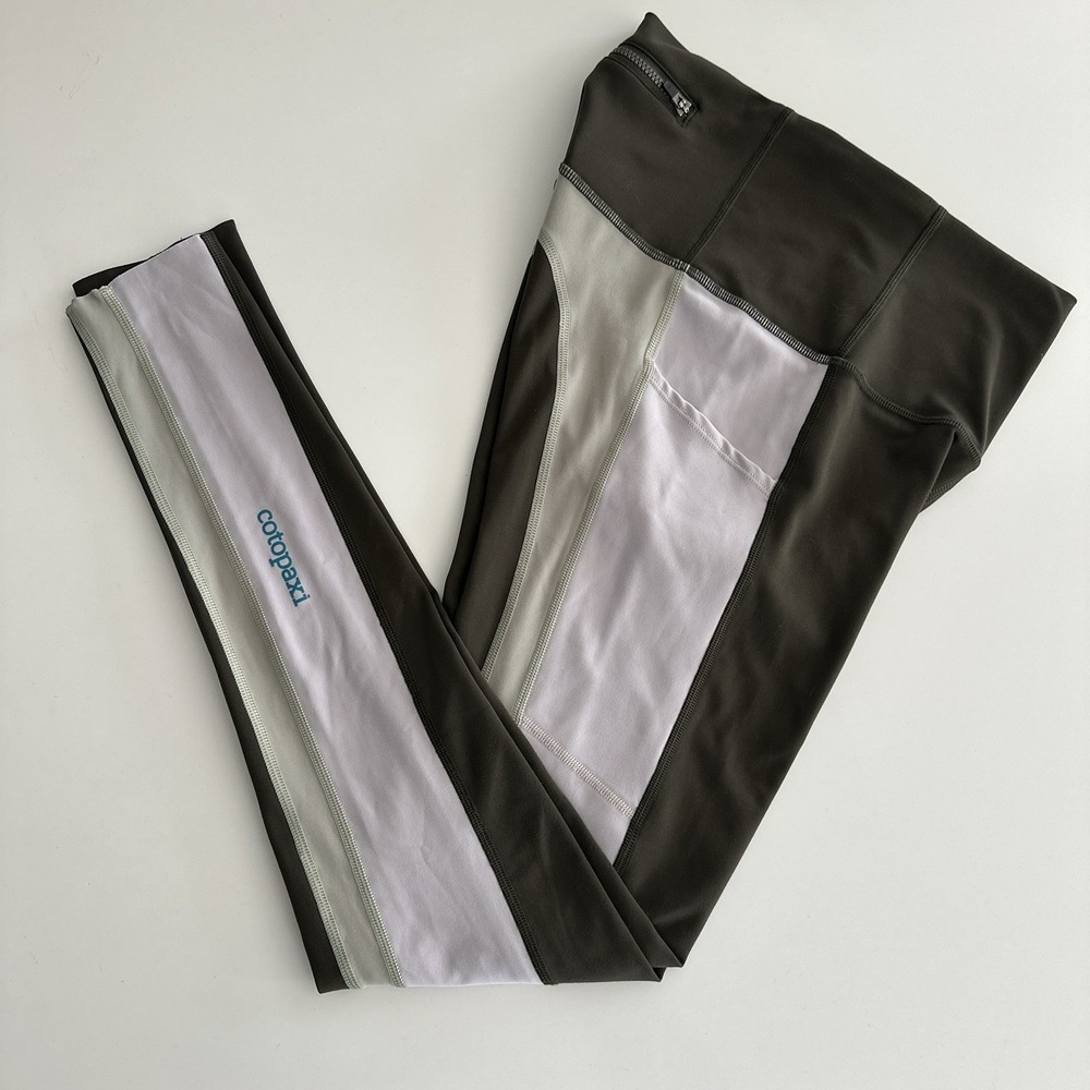 Cotopaxi Roso Tight Leggings XS High Rise 7/8 Cold Weather Hiking Performance‎